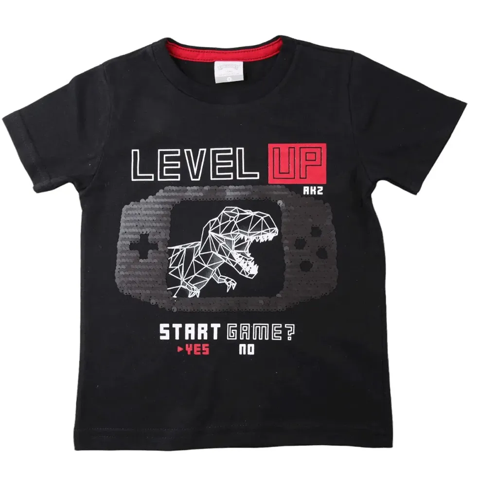 Conjunto Alakazoo Camiseta Level Up + Bermuda Moletom - Imagem 2