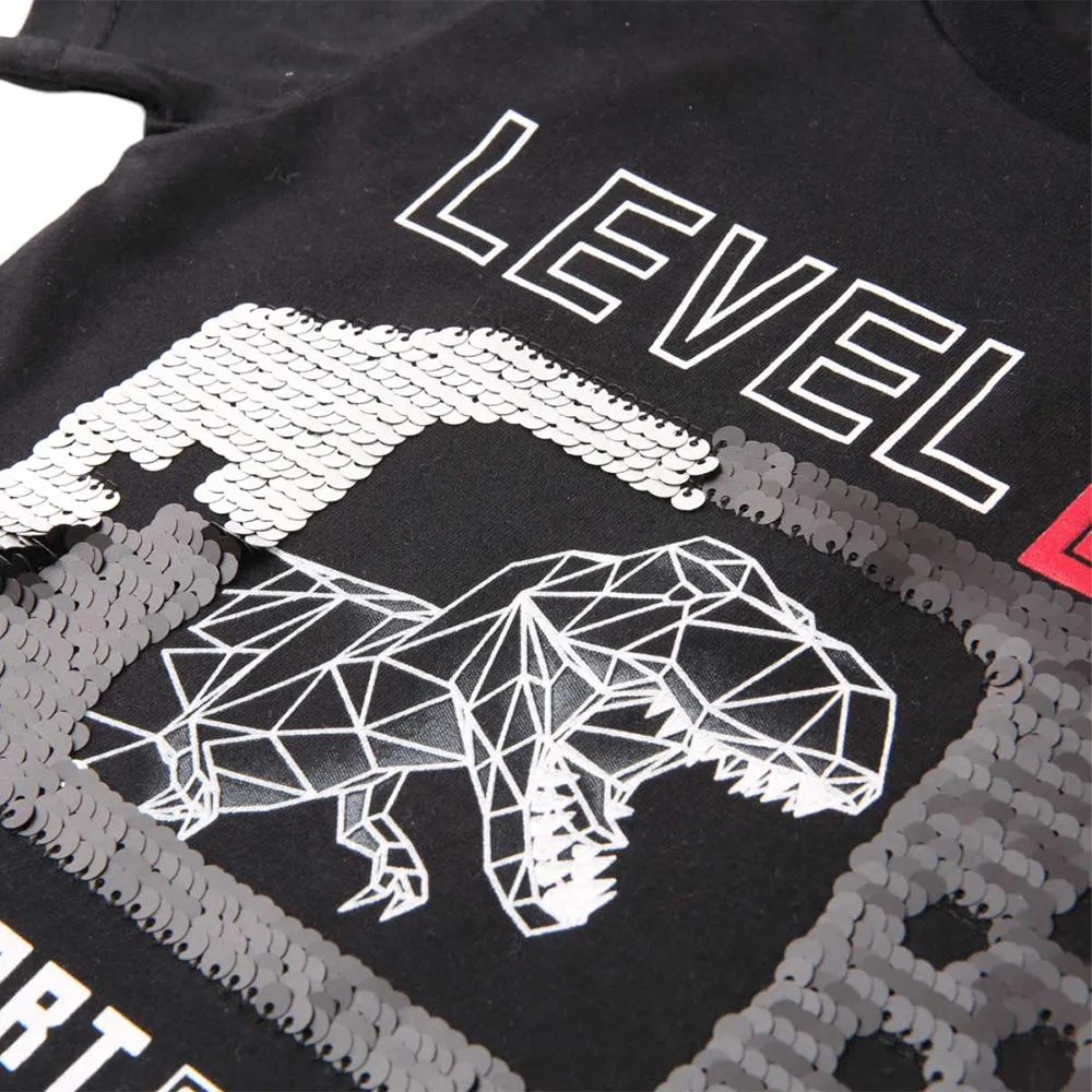 Conjunto Alakazoo Camiseta Level Up + Bermuda Moletom - Imagem 3