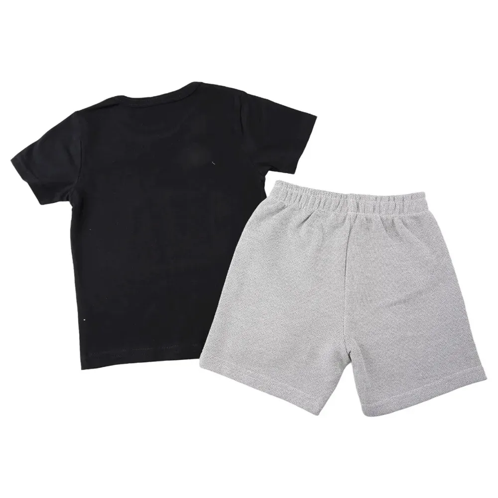 Conjunto Alakazoo Camiseta Level Up + Bermuda Moletom - Imagem 5