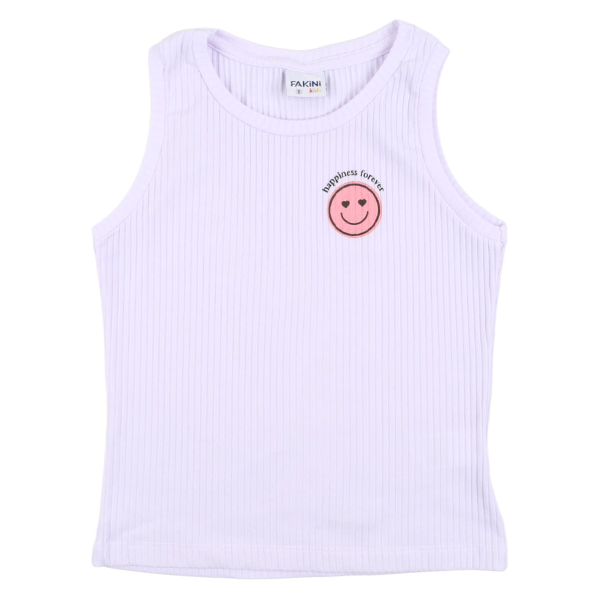 Conjunto Infantil Fakini Emoji Branco Feminino - Imagem 2