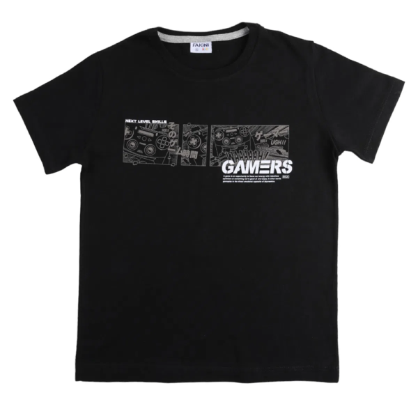Conjunto Infantil Fakini Estampa Gamers - Imagem 2