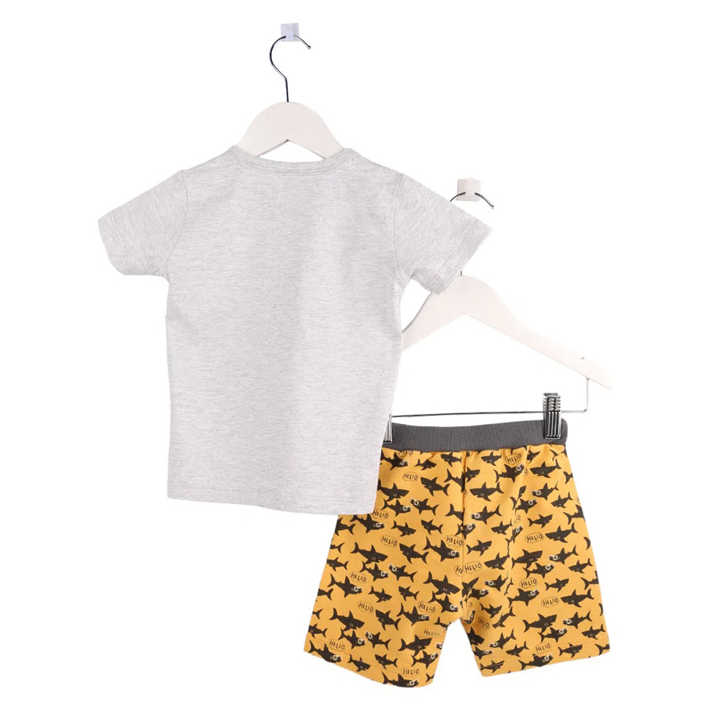 Conjunto Infantil Kookabu Little Ocean Cinza - Imagem 4