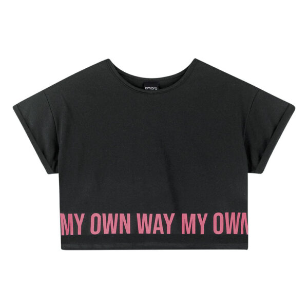 Conjunto Juvenil Amora My Own Preto - Imagem 2