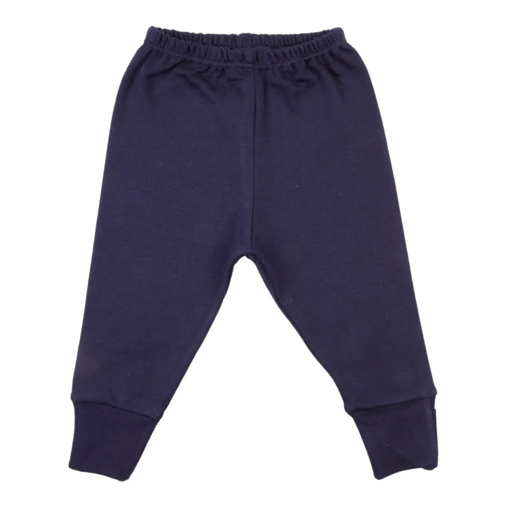Kit Mijão Baby Best Pé Reversível Premium Tons de Azul - 03 Peças - Imagem 3